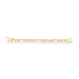 31O_60_900 - Corrente 3X1 Oca com 60CM em Ouro 18K + Estojo Luxo