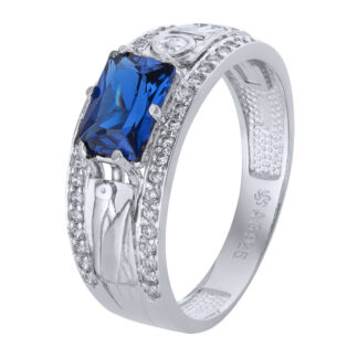 Anel de Formatura de Prata + Estojo Capelo