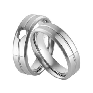 Par Alianças Amore e Vita 5mm + Estojo ❤️