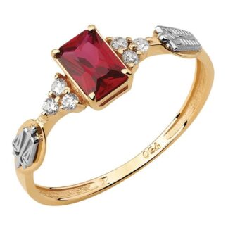 AF010Z – Anel de Formatura em Ouro 18k c/ Zircônias + Estojo Capelo