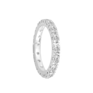 APARADOR01 - Aparador em Prata 950 Cravejada com Zircônias + Estojo Luxo