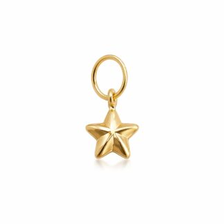 Pingente Estrela em Ouro 18K + Estojo Luxo