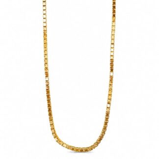 VEN_45_200 – Corrente em Ouro 18k Veneziana 45cm + Estojo Luxo