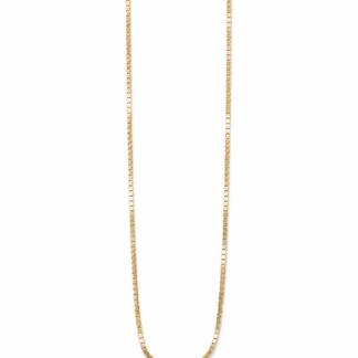 VEN_50_220 - Corrente em Ouro 18k Veneziana 50cm + Estojo Luxo